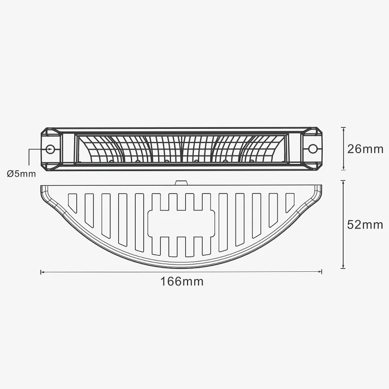 Diode électroluminescente - 6 mètres DC 